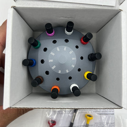 Bergeon 6899-S10 stainless steel watch screwdrivers with ergonomic elastomer handles for precision repairs