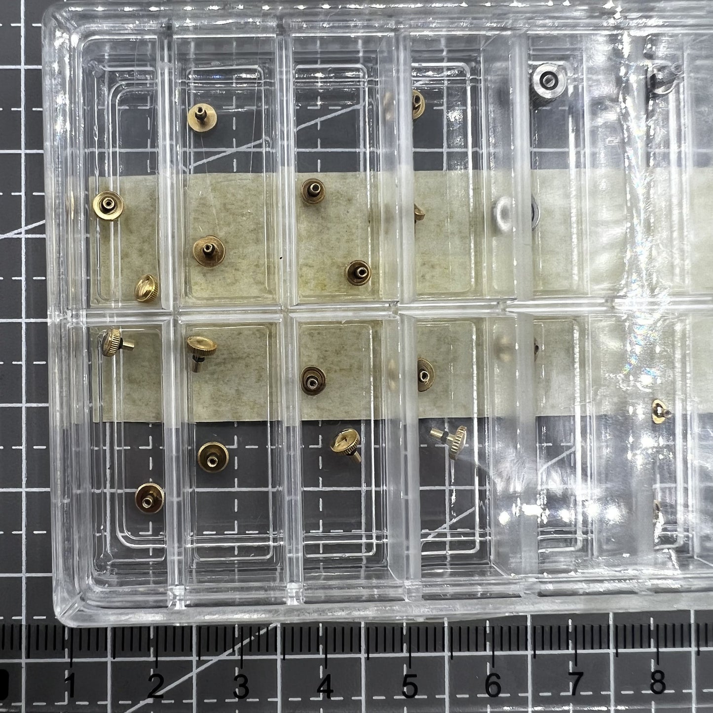 24 Teiliges Sortiment Armbanduhrenkronen Aus Edelstahl Gold Für Orient Uhren