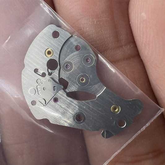 Train Wheel Bridge upper splint for NH35 NH36 movement, durable watch part for precise assembly.