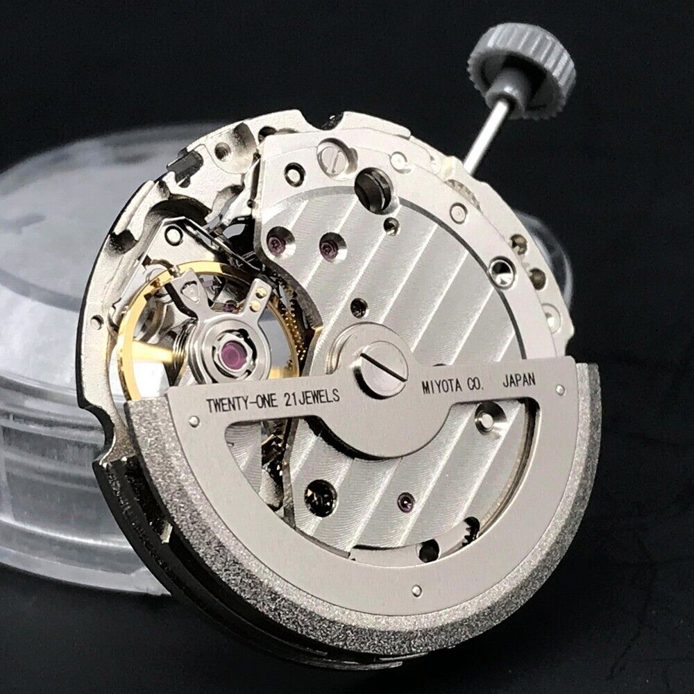 Silber/Gold Mechanisches Uhrwerk 82S0 Japan Miyota (CITIZEN) Automatisches Uhrwerk 