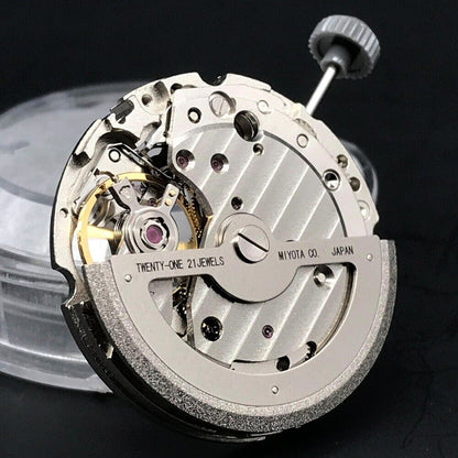 Silber/Gold Mechanisches Uhrwerk 82S0 Japan Miyota (CITIZEN) Automatisches Uhrwerk 