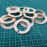 #AC-676-10.5 12 PIECES 5 Ligne Sizes Movement Case Spacer Casing Ring Holder