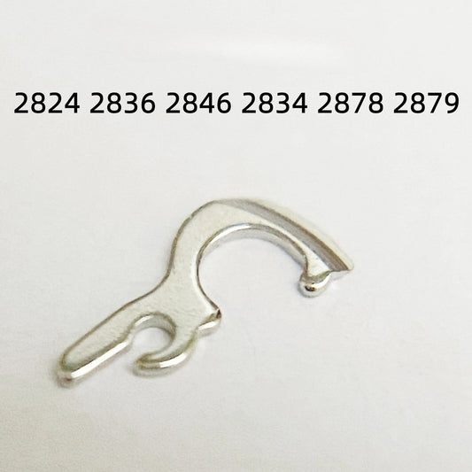 Dial hooks for ETA 2824 and related watch movements, precise fit for watch repairs.