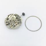 Japan Brand New Miyota 8N24 Silver Automatic Mechanical Japan Movement Skeleton