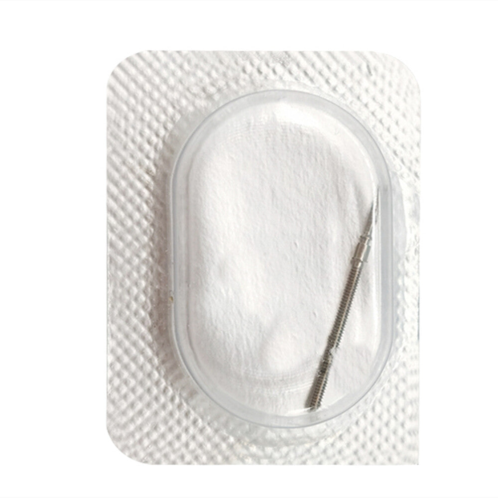 Set of 10 Generic watch winding stems for ETA 2000-1 movements, ideal for precise watch repairs.