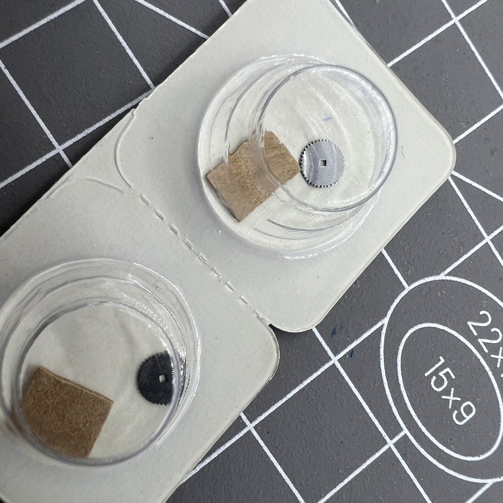 Ratchet wheel for 2135 automatic movement, generic replacement part enhancing watch accessory functionality.