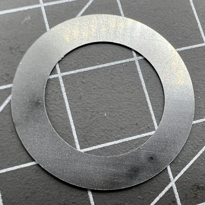 Wide brim white date wheel overlay by ETA for 2836 movement with date display at 3 o'clock position.