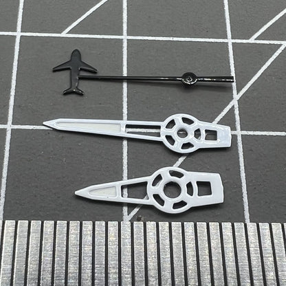 Plane Small Second green luminous watch hands for NH35/NH36/4R/7S movements, luminous and precise replacement parts