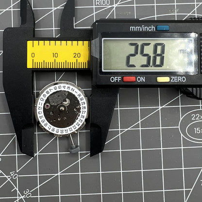 Miyota 8217 automatic watch movement with small second at 9, precision Japan-made mechanism for accessories.