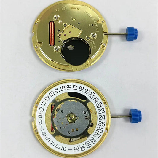 Original ETA F06.412 quartz watch movement by ETA, compatible replacement for 955.112 model