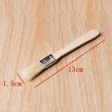 4pcs Wooden Handle Dust Cleaner Remover Soft Cleaning Brush Watch Repair Tool