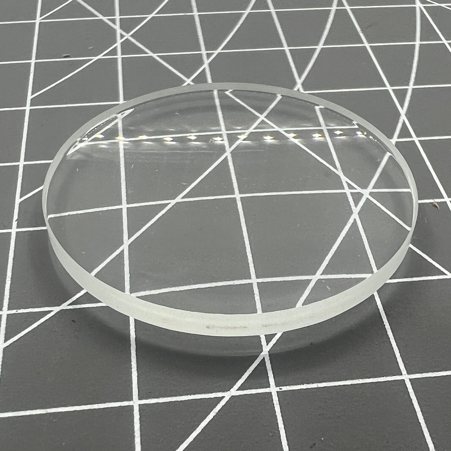 1. Five-pack single dome watch glass crystals, 25-35mm, 1.5-2.5mm thick, for watch repair.  