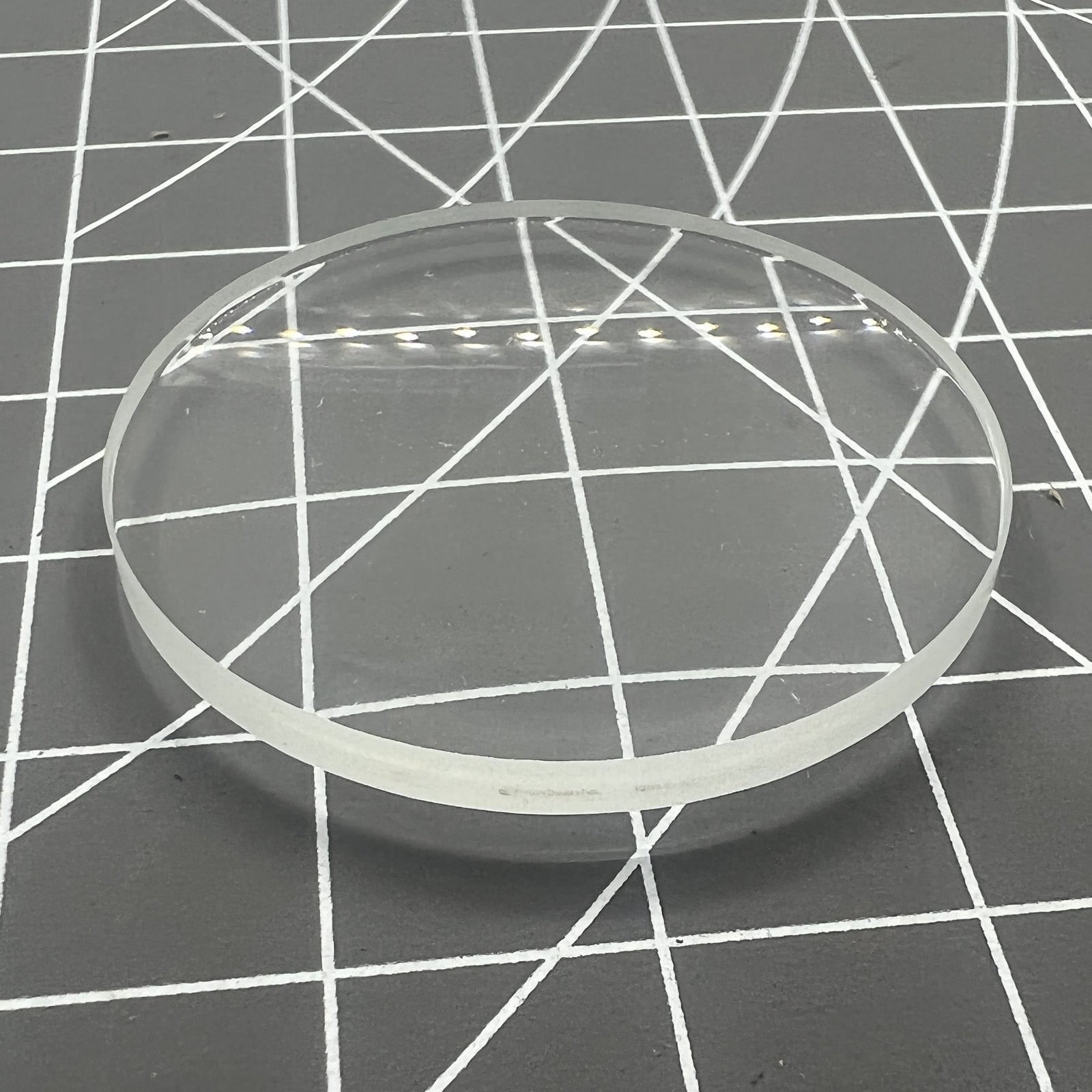 1. Five-pack single dome watch glass crystals, 25-35mm, 1.5-2.5mm thick, for watch repair.  