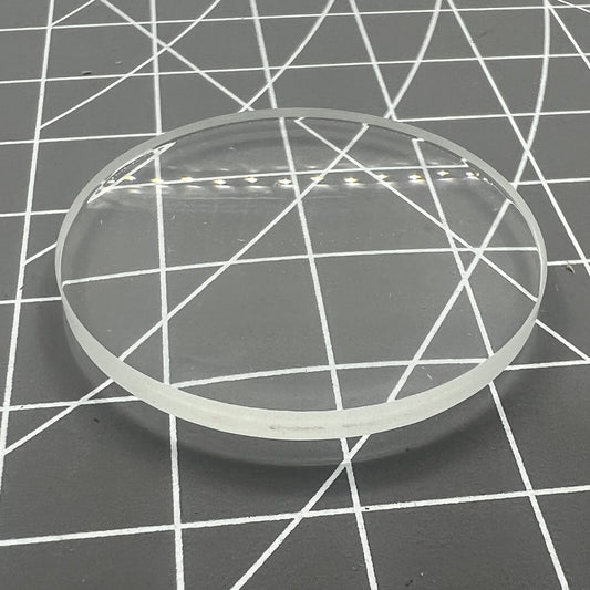 1. Five-pack single dome watch glass crystals, 25-35mm, 1.5-2.5mm thick, for watch repair.  