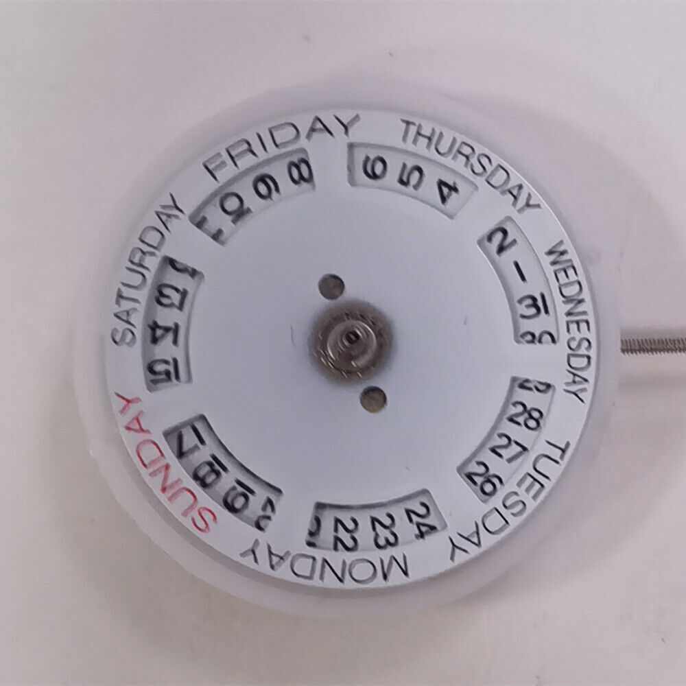DG2813 Automatisches mechanisches Uhrwerk 8205 Ersatz Tag Datum Silber