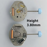 H2 Swiss Ronda 762 Quartz Watch Movement High Canon Pinion 3.8mm