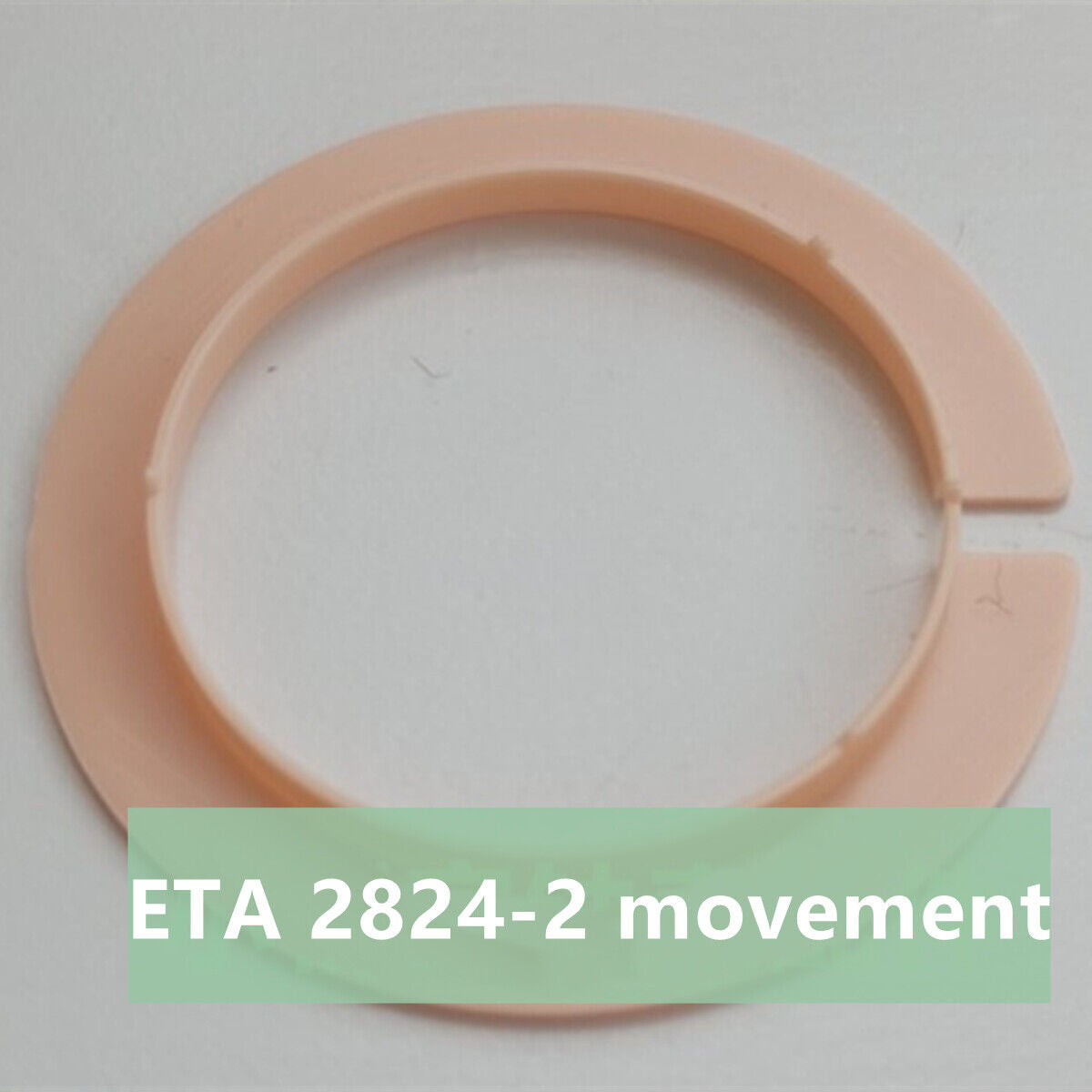 Watch case mount spacer ring for ETA2824-2 movement, ensuring precise fit and durable construction.