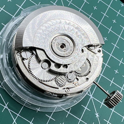 Seagull TY2530 black date disk mechanical watch movement replacement for ST25 models, precision engine.