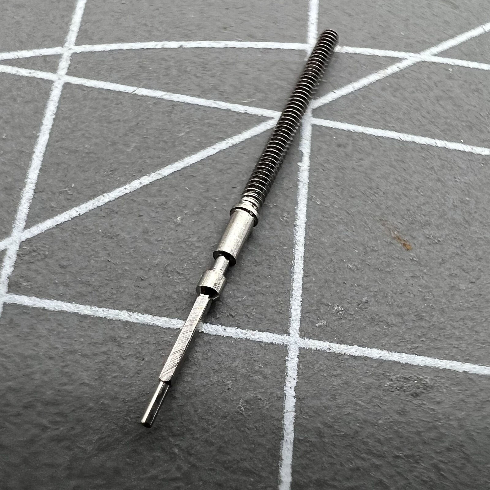 Winding stems for Ronda 3520.D and 3540.D watch movements, precise fit.