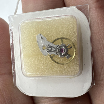 Swiss Made ETA2671 balance wheel with splint, precision component for accurate watch movement repair.