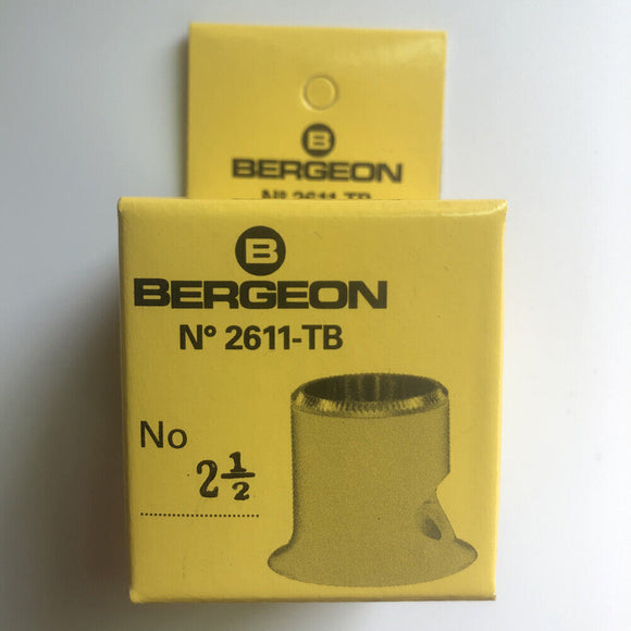 Bergeon 2611-TB-2.5 - 4x Magnification Loupe with Opening
