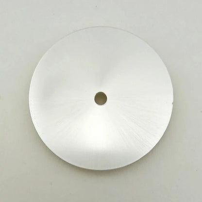 28.5mm solid color watch dial, metal fit for NH36 NH35 movement, sleek design.