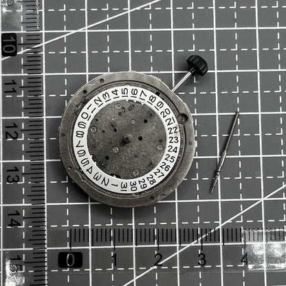 Miyota 9110 automatic mechanical watch movement with date display at 3 o'clock, precision-crafted.