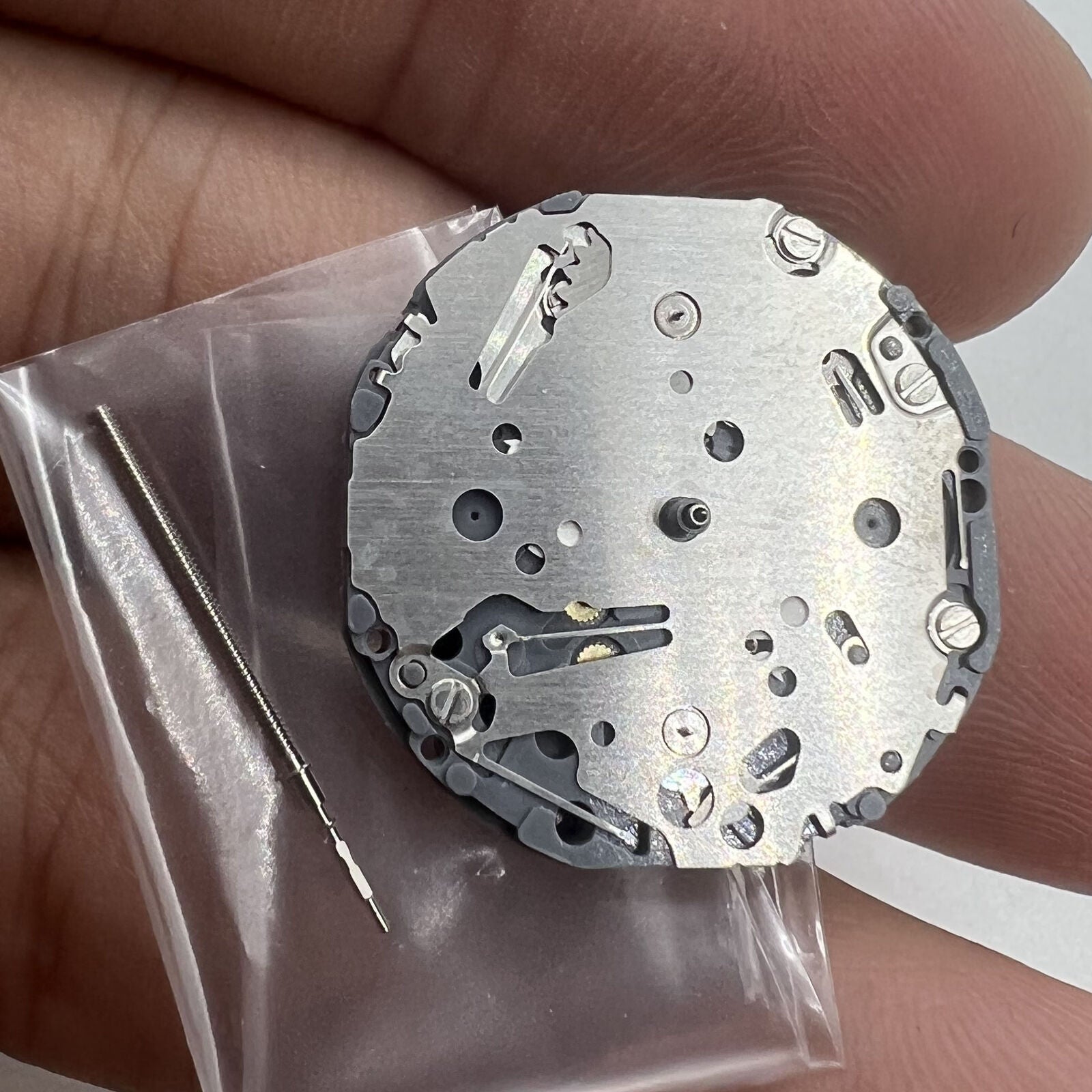 VH64A Japan Made quartz watch movement by VH64, precise mechanism for reliable timekeeping in watch accessories.