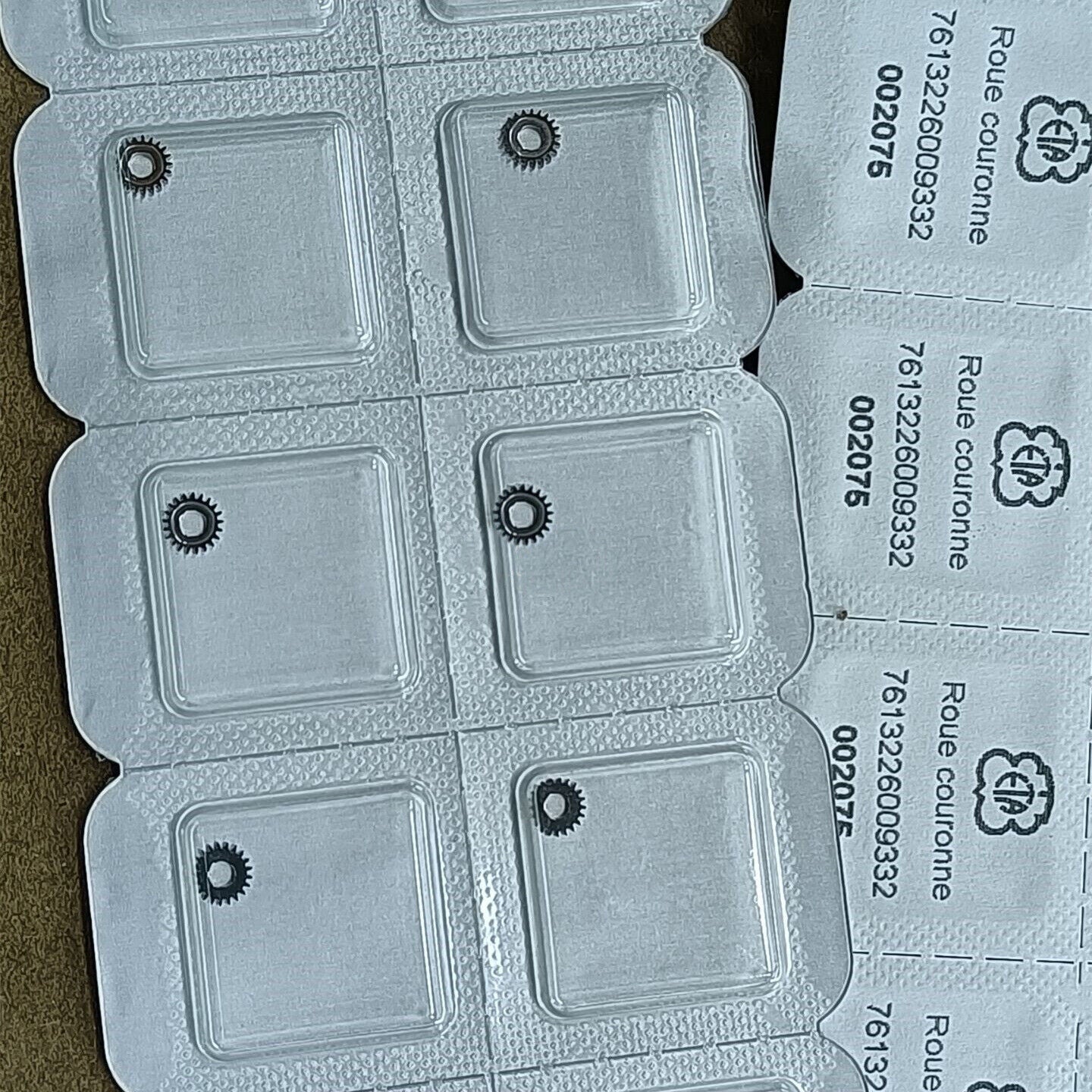 Crown wheel for ETA 2671 movement, precision watch part Calibre 420