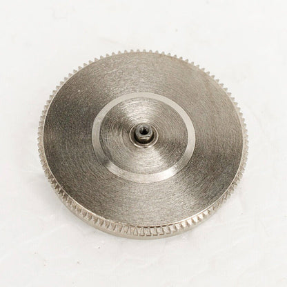 Barrel with complete mainspring for ETA C07.111 watch movement, precision fit for repair.