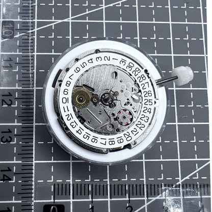 Uhrwerk ETA 205 111 kinetic watch movement by ETA, Swiss-made silver component for precise timekeeping