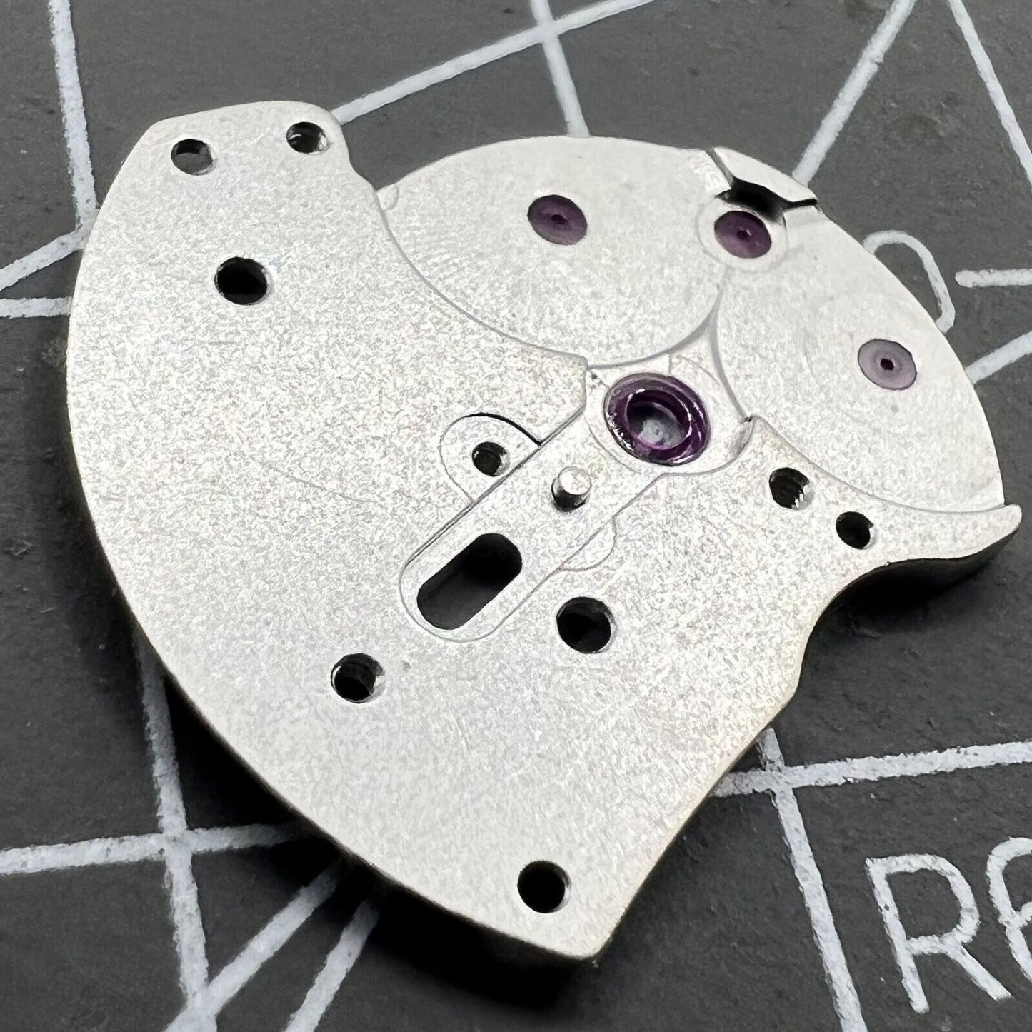 Automatic Main Wheel Bridge with Jewels for 3135 Movement, high-quality generic watch part.