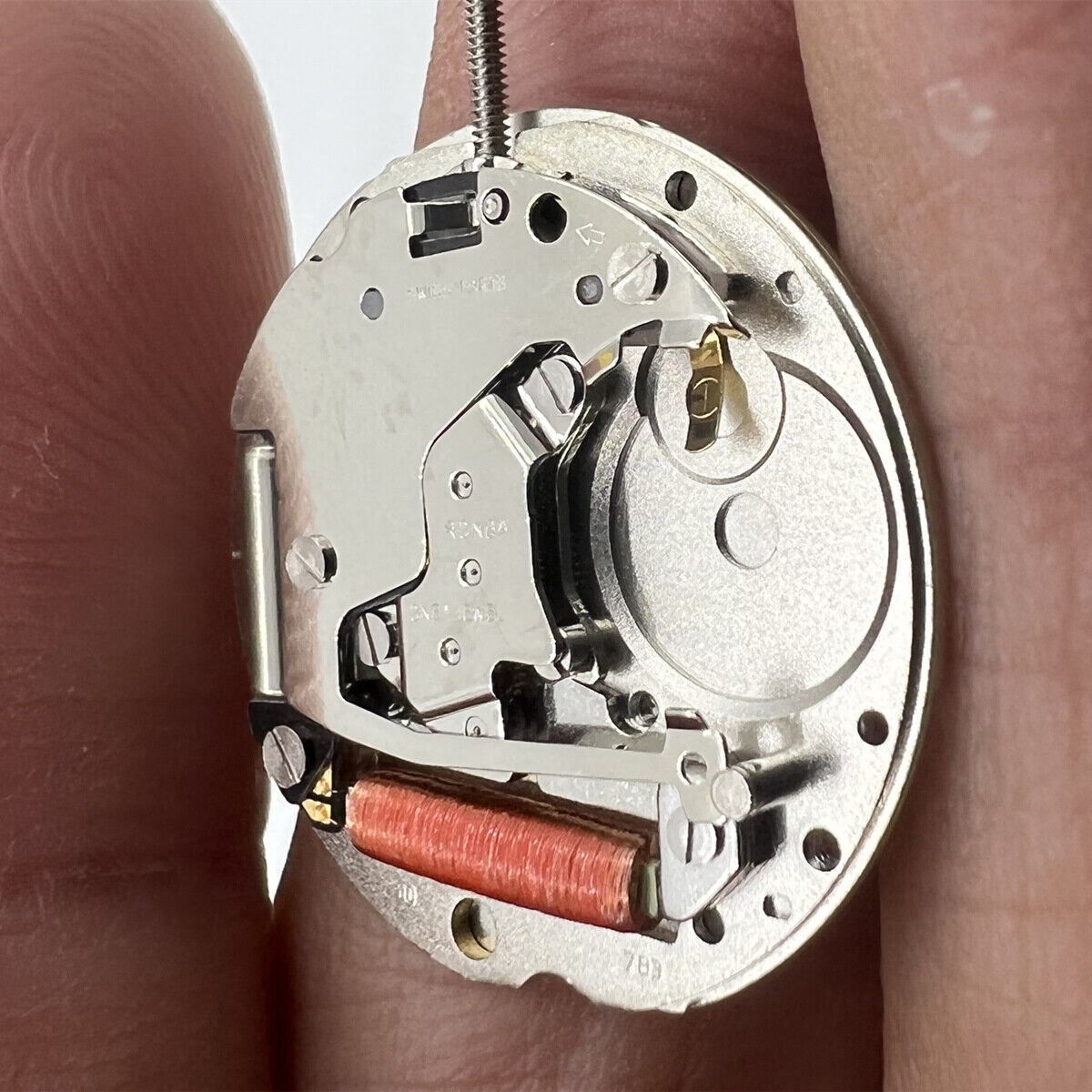 Ronda 783 Swiss quartz watch movement showcasing precise craftsmanship and durable Swiss components.