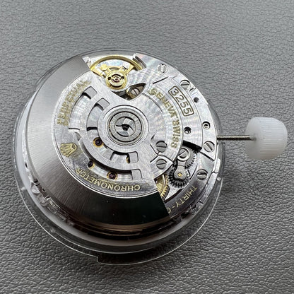 Ref.3255 Automatisches mechanisches Uhrwerk Breite Scheibe Doppelkalender 