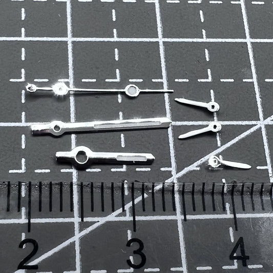 2 Sets Pack Leuchtende Grüne Zeiger Mit Silberrand Pfeilform Für VD53 VD54 VD57