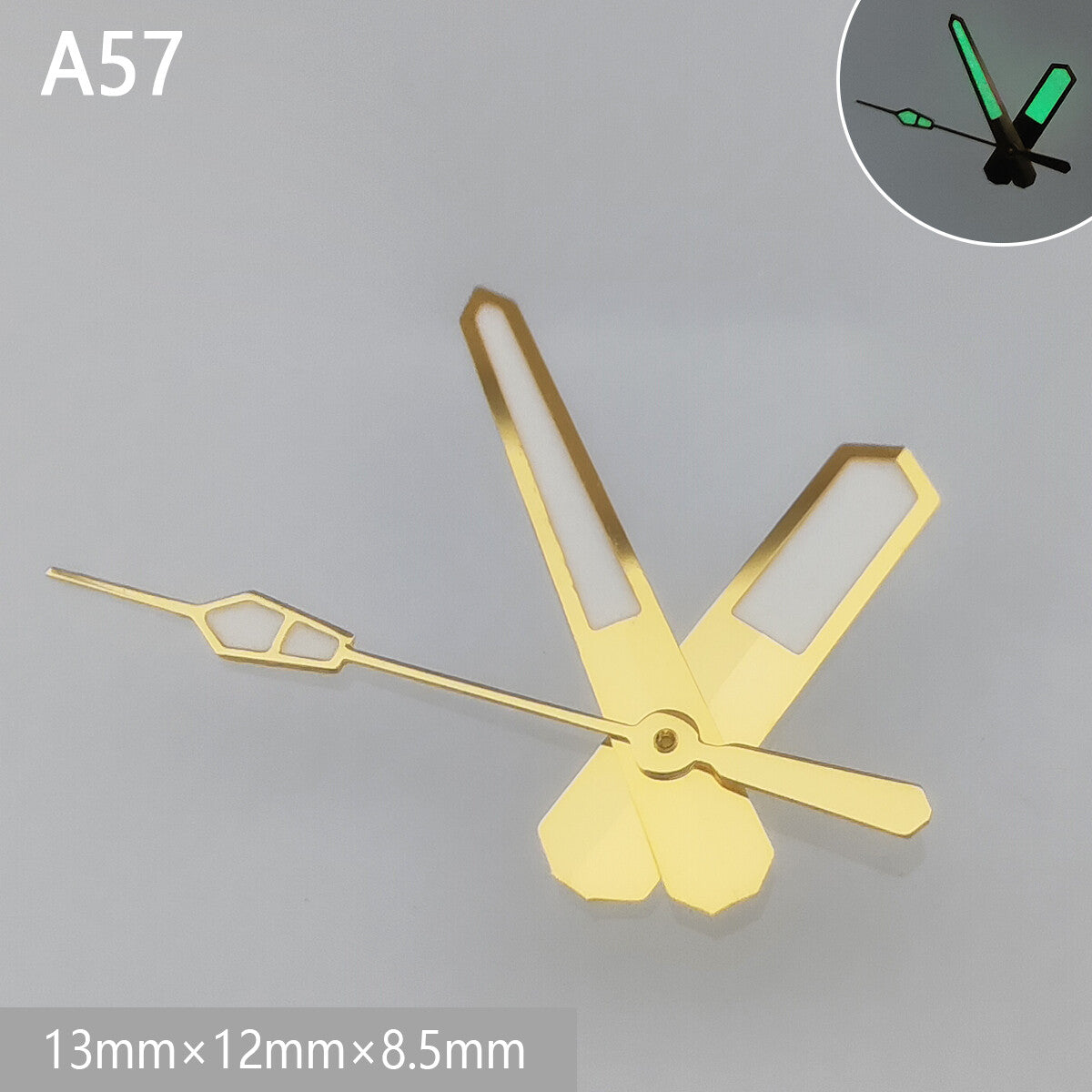 Accessories Watch Hands Green Luminous Suitable for NH35 NH36 Movement A50~A86