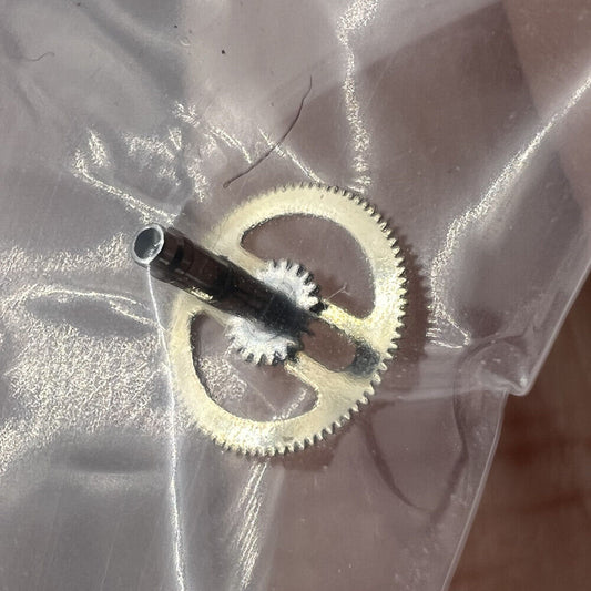 Swiss Cannon Pinion with Driving Wheel by ETA for C01.211 watch movement, detailed disassembled components.