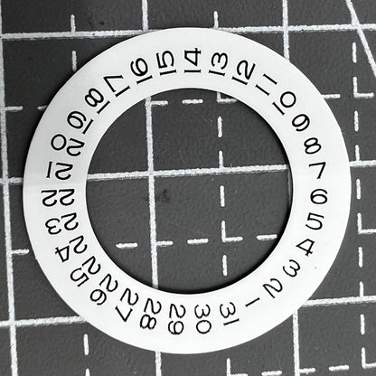 2 PIECES Thicken Date Disk Wheel Overlay for Tianjin Seagull 2824 2836 2813 8215