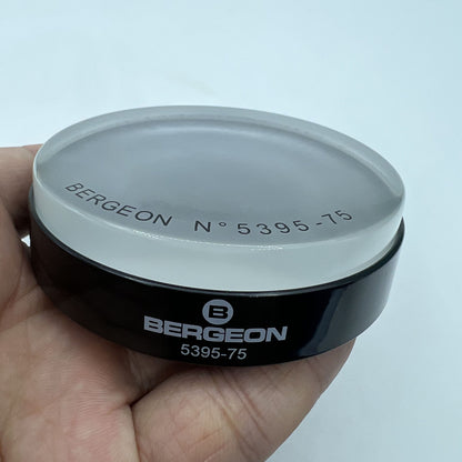 Swiss Bergeon 5395-75 watch casing cushion, 75mm, durable support tool for precise watch repairs