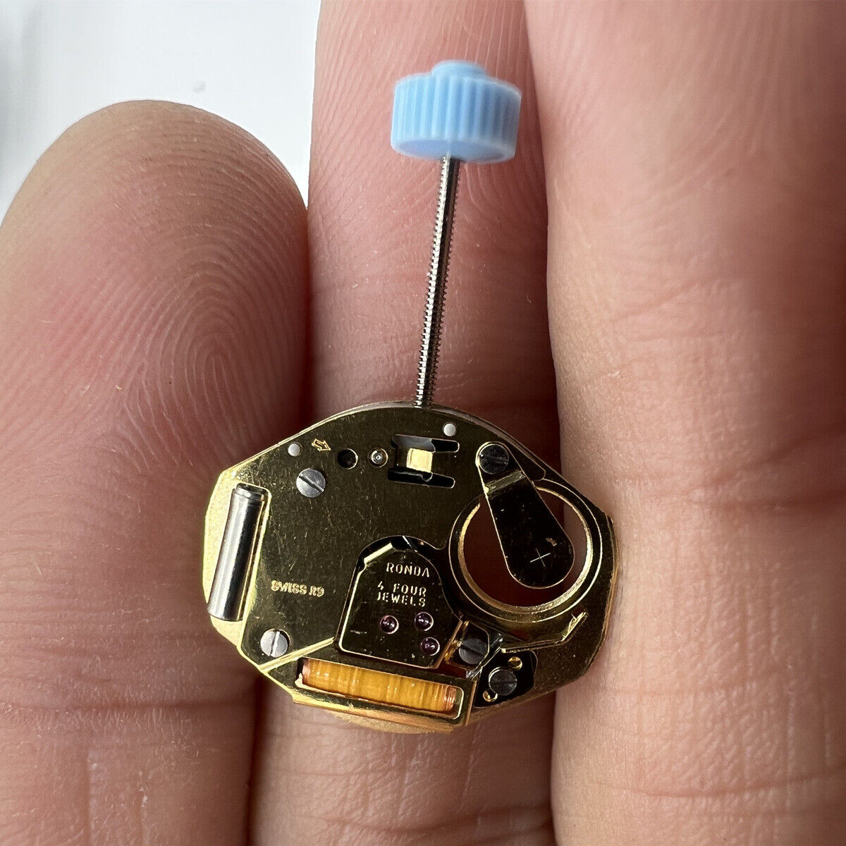 Ronda 762 Swiss Quartz watch movement for accurate timekeeping in watch accessories by Ronda.