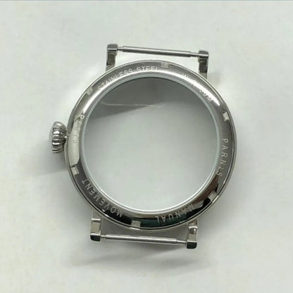 46mm 316L stainless steel watch case, designed for ETA6497/6498 and ST3600/3621 movements.