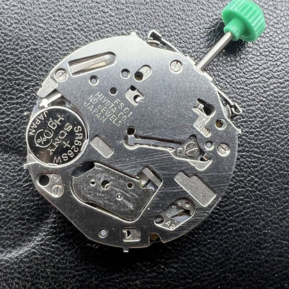 Mouvement à quartz Miyota FS01 3 EYES Chronographe Date à 4 heures