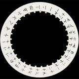 White Background Chinese Date Disk Wheel Date Wheel for ETA2824 Datejust Date@3