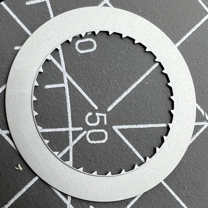2 PIECES Japan Original Date Disk Wheel for Miyota 9015 Movement Date@6