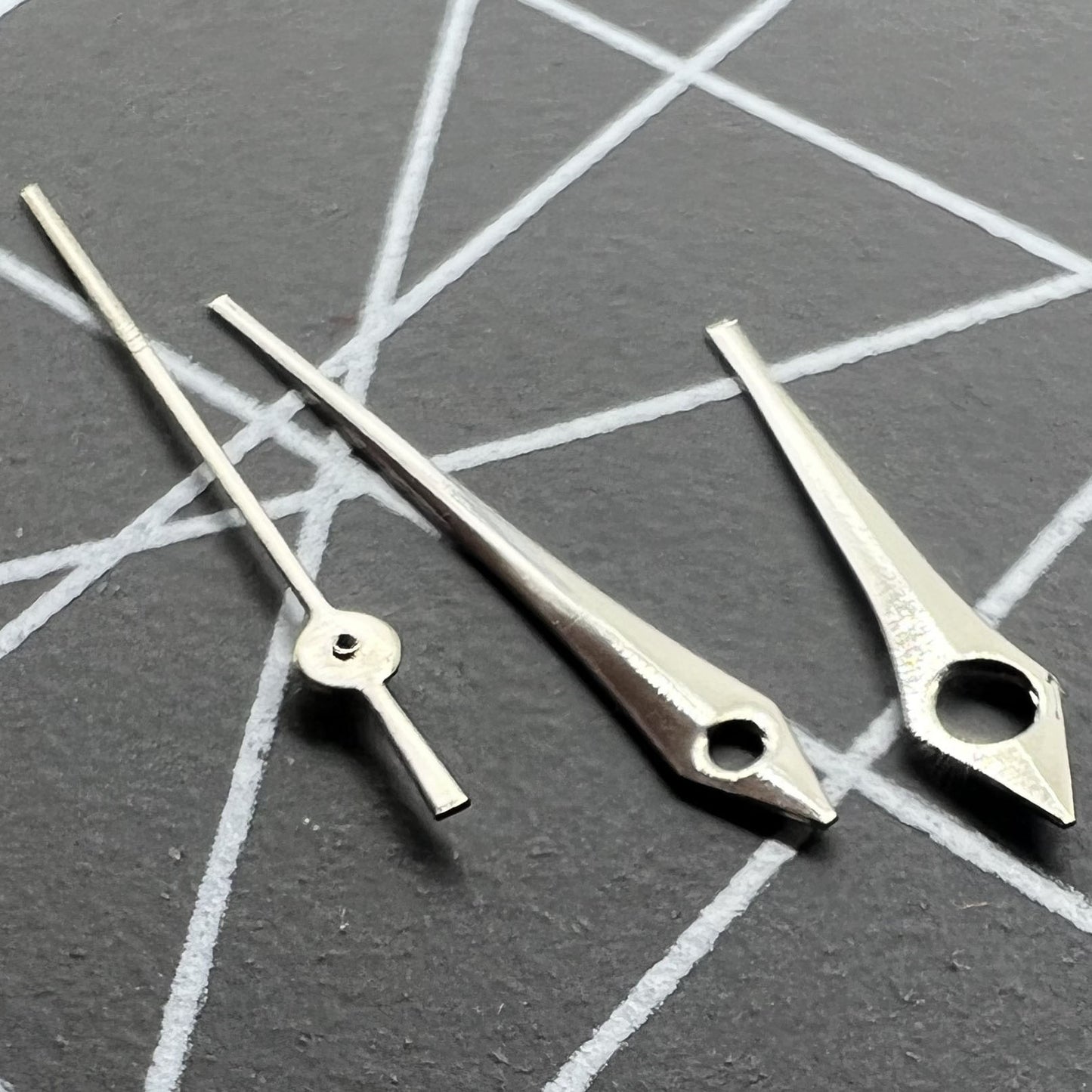 Aiguilles pointues argentées pour montres Miyota 2035, 2115, 2105, 2305 et 2315