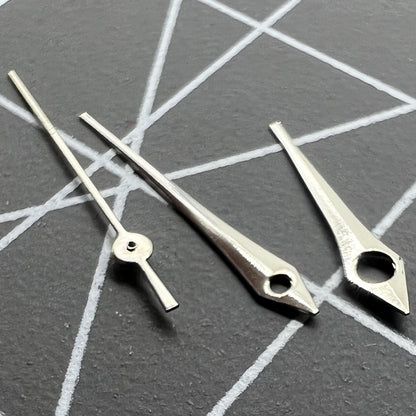 Aiguilles pointues argentées pour montres Miyota 2035, 2115, 2105, 2305 et 2315