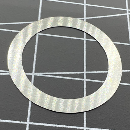 Date disk wheel displaying calendar date at 9 o'clock for generic brand watch movement 2813/2836/8215.