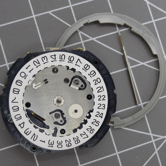 Hattori Epson TMI YM12A quartz watch movement, precision Japan-made mechanism for accurate timekeeping
