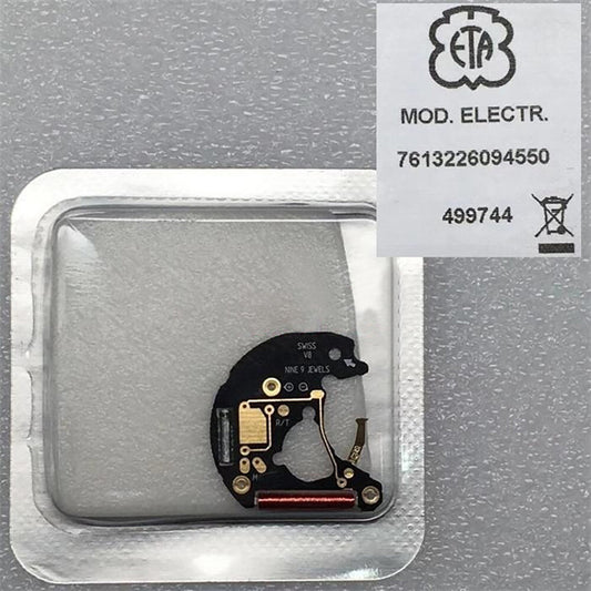 Swiss Made ETA 256.111 movement circuit board for 3 hands watch repair