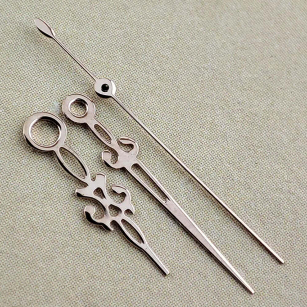 2 Sets/Pack Rose Gold Hollow Snowflake Shape No Lume Hands for NH35/36 NH38 NH72